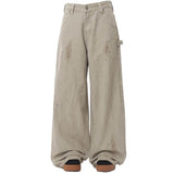 Boogzel Apparel Handprint Wide-Leg Jeans, view 6