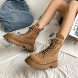 Boogzel Apparel Hanover Faux Suede Boots, view 4