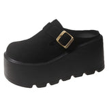 Boogzel Apparel Hanover Slip-On Platform Mules, view 2