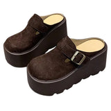 Boogzel Apparel Hanover Slip-On Platform Mules, view 6