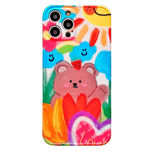 Boogzel Apparel Happiness iPhone Case