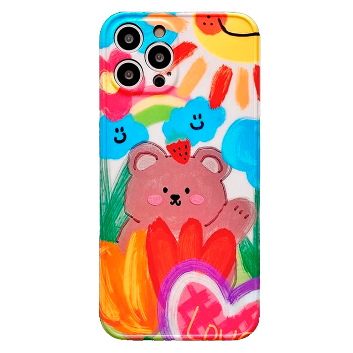 Boogzel Apparel Happiness iPhone Case