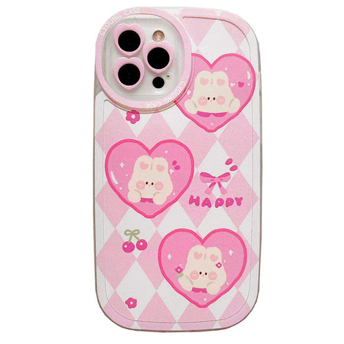 Boogzel Apparel Happy Bunny iPhone Case