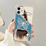 Boogzel Apparel Happy Butterfly iPhone Case, view 4