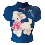 Boogzel Apparel Happy Day Lamb T-Shirt, view 2