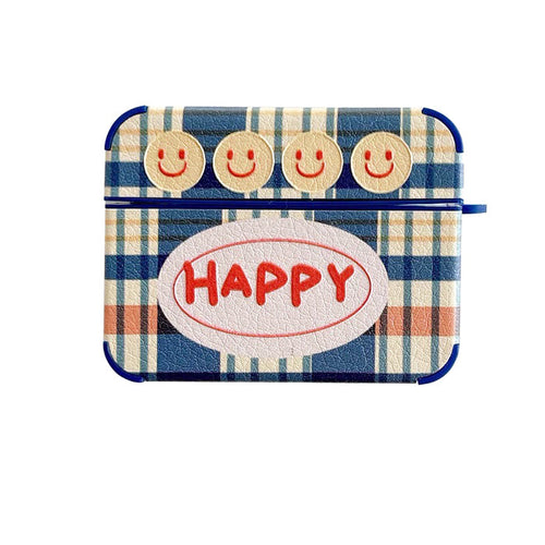 Boogzel Apparel Happy Plaid AirPods Case