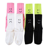 Boogzel Apparel Happy & Sad Face Print Socks, view 2