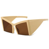 Boogzel Apparel Hashtag Drama Oversized Sunglasses, view 3