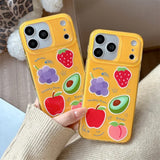 Boogzel Apparel Healthy Fruits iPhone Case, view 2