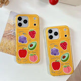 Boogzel Apparel Healthy Fruits iPhone Case, view 3