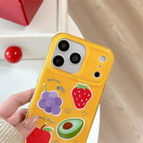Boogzel Apparel Healthy Fruits iPhone Case, view 5