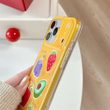 Boogzel Apparel Healthy Fruits iPhone Case, view 6