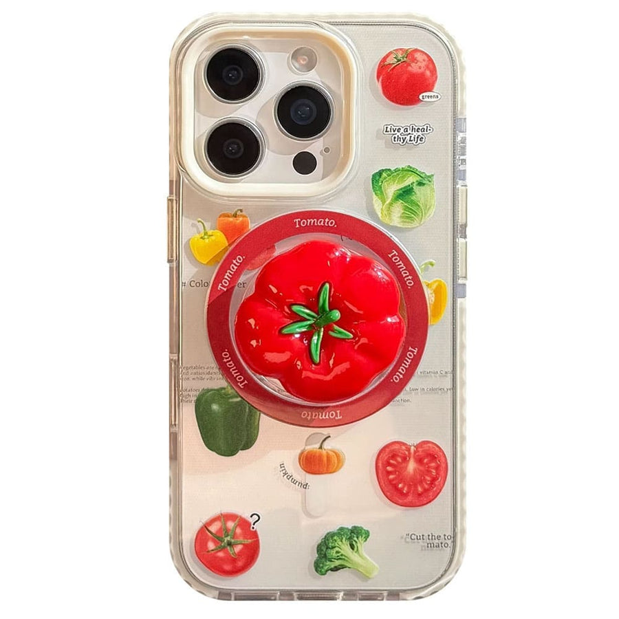 Boogzel Apparel Healthy Vegetables iPhone Case