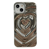 Boogzel Apparel Heart 3D iPhone Case, view 3