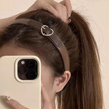 Boogzel Apparel Heart Buckle Headband, view 3