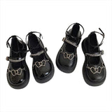 Boogzel Apparel Heart Chain Chunky Sandals, view 4
