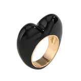 Boogzel Apparel Heart Crush Enamel Ring, view 3