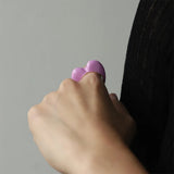 Boogzel Apparel Heart Crush Enamel Ring, view 6