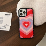 Boogzel Apparel Heart Embroidered iPhone Case, view 2