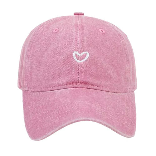 Boogzel Apparel Heart Embroidery Baseball Cap