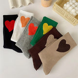 Boogzel Apparel Heart Embroidery Socks, view 2
