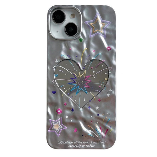 Boogzel Apparel Heart Fireworks iPhone Case