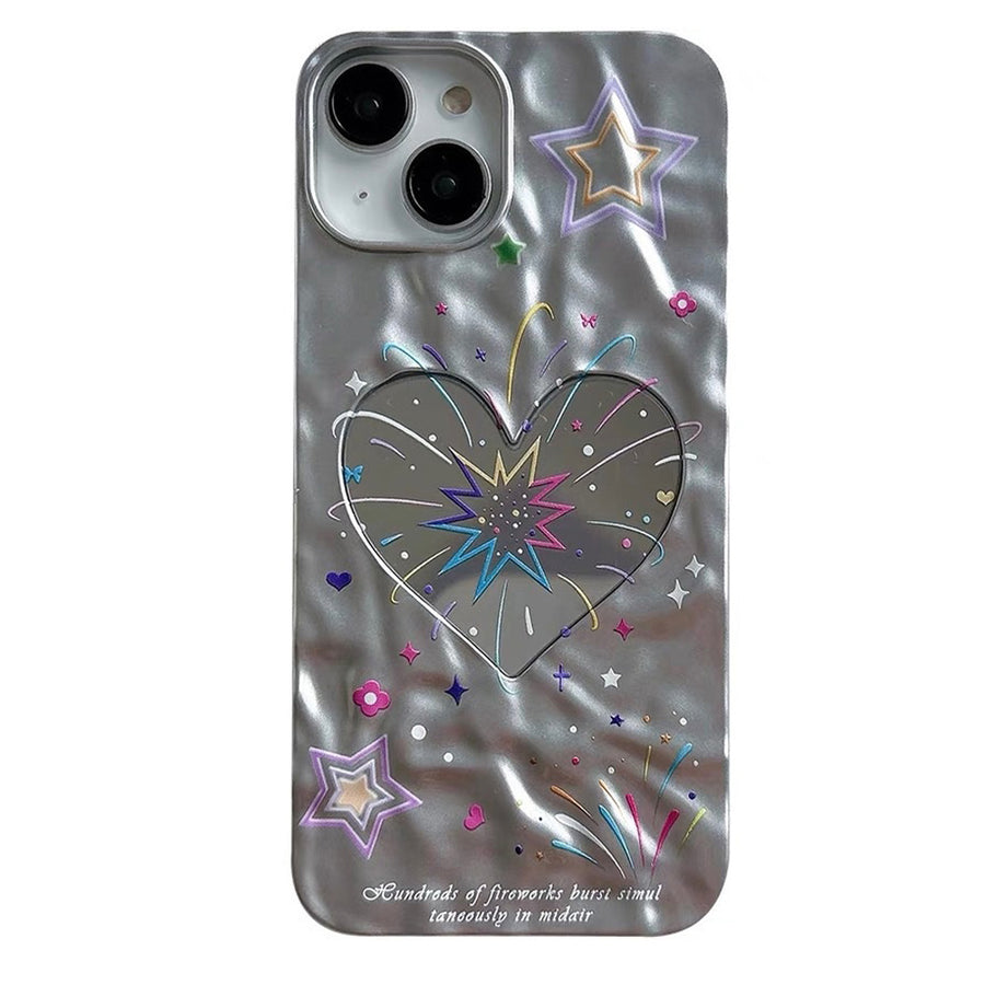Boogzel Apparel Heart Fireworks iPhone Case