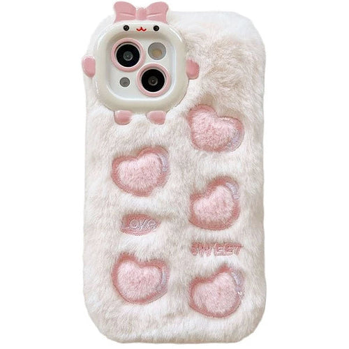 Boogzel Apparel Heart Furry iPhone Case