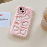 Boogzel Apparel Heart Furry iPhone Case, view 4