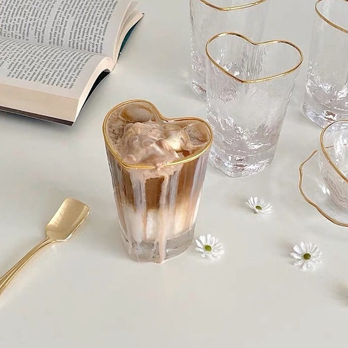 Boogzel Apparel Heart Glass Cup