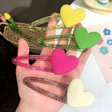 Boogzel Apparel Heart Crush Hair Clips, view 2