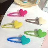 Boogzel Apparel Heart Crush Hair Clips, view 3
