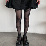 Boogzel Apparel Heart Mesh Tights, view 5