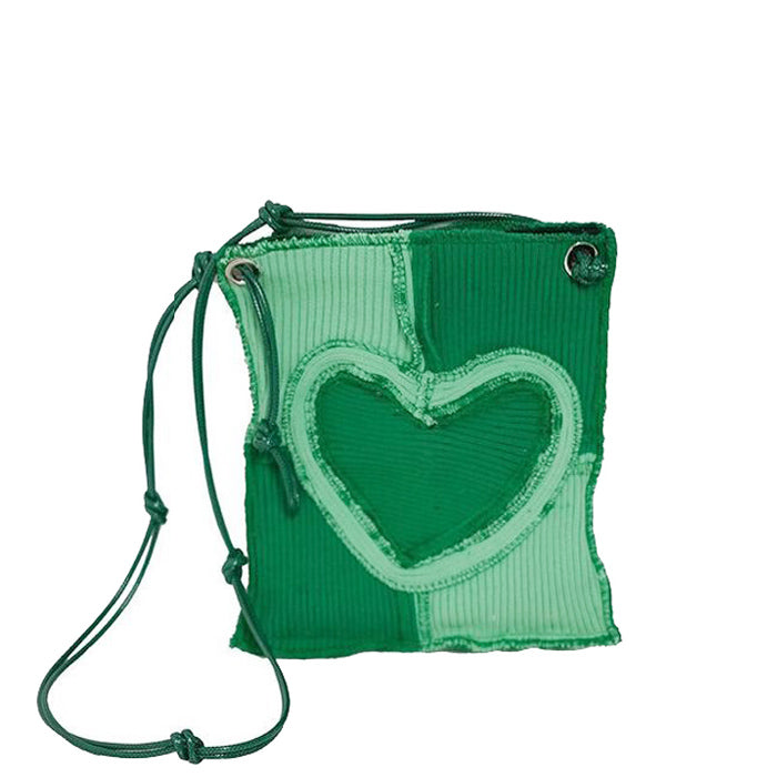 Boogzel Apparel Heart Patchwork Purse