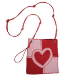 Boogzel Apparel Heart Patchwork Purse, view 3