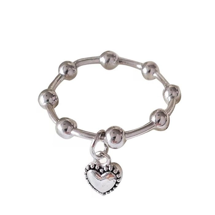 Boogzel Apparel Heart Pendant Ring