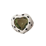 Boogzel Apparel Heart Polka Dot Ring, view 2