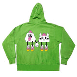 Boogzel Apparel Heart Print Hoodie, view 2