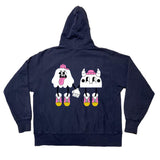 Boogzel Apparel Heart Print Hoodie, view 4