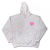 Boogzel Apparel Heart Print Hoodie, view 5