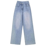 Boogzel Apparel Heart Print Pocket Wide Leg Jeans, view 2