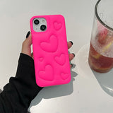 Boogzel Apparel Heart Puffer iPhone Case, view 2