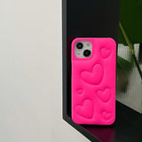 Boogzel Apparel Heart Puffer iPhone Case, view 4