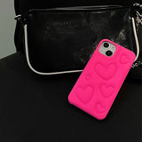 Boogzel Apparel Heart Puffer iPhone Case, view 5