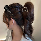Boogzel Apparel Heart Shaped Hair Claw, view 3
