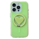 Boogzel Apparel Heart Stand Holder iPhone Case, view 2