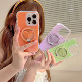 Boogzel Apparel Heart Stand Holder iPhone Case, view 5