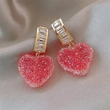 Boogzel Apparel Heart Sugar Candy Earrings, view 2
