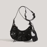 Boogzel Apparel Heart Y2K Mini Shoulder Bag, view 2