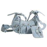 Boogzel Apparel Heart Y2K Mini Shoulder Bag, view 4